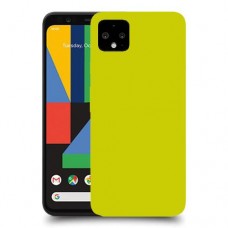 כיסוי בצבע  - צהוב לדגם : Google Pixel 4 XL - מותג : סקרין מובייל