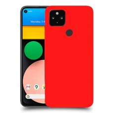 כיסוי בצבע  - אדום לדגם : Google Pixel 4a - מותג : סקרין מובייל