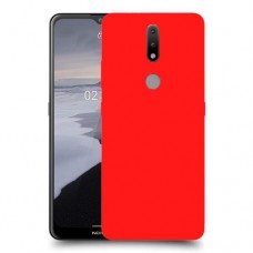כיסוי בצבע  - אדום לדגם : Nokia 2.4 - מותג : סקרין מובייל