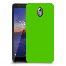 כיסוי בצבע  - ירוק לדגם : Nokia 3.1 - מותג : סקרין מובייל