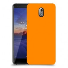 כיסוי בצבע  - כתום לדגם : Nokia 3.1 - מותג : סקרין מובייל