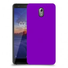כיסוי בצבע  - סגול לדגם : Nokia 3.1 - מותג : סקרין מובייל