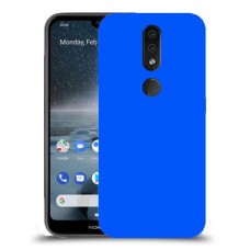 כיסוי בצבע  - כחול לדגם : Nokia 4.2 - מותג : סקרין מובייל
