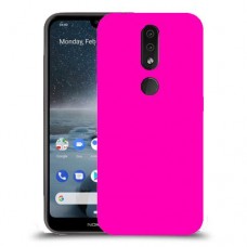 כיסוי בצבע  - ורוד לדגם : Nokia 4.2 - מותג : סקרין מובייל