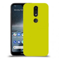 כיסוי בצבע  - צהוב לדגם : Nokia 4.2 - מותג : סקרין מובייל