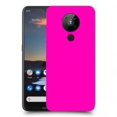 כיסוי בצבע  - ורוד לדגם : Nokia 5.3 - מותג : סקרין מובייל