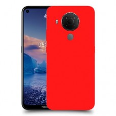 כיסוי בצבע  - אדום לדגם : Nokia 5.4 - מותג : סקרין מובייל