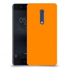 כיסוי בצבע  - כתום לדגם : Nokia 5 - מותג : סקרין מובייל