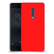כיסוי בצבע  - אדום לדגם : Nokia 5 - מותג : סקרין מובייל