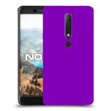כיסוי בצבע  - סגול לדגם : Nokia 6.1 - מותג : סקרין מובייל