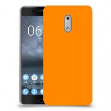 כיסוי בצבע  - כתום לדגם : Nokia 6 - מותג : סקרין מובייל