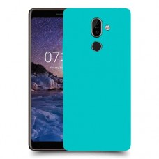 כיסוי בצבע  - טורכיז לדגם : Nokia 7 plus - מותג : סקרין מובייל