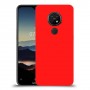כיסוי בצבע  - אדום לדגם : Nokia 7.2 - מותג : סקרין מובייל