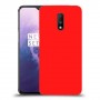 כיסוי בצבע  - אדום לדגם : OnePlus 7 - מותג : סקרין מובייל