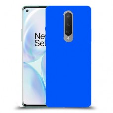 כיסוי בצבע  - כחול לדגם : OnePlus 8 - מותג : סקרין מובייל