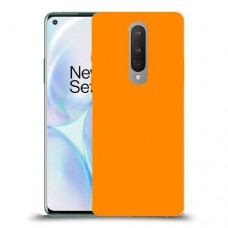 כיסוי בצבע  - כתום לדגם : OnePlus 8 - מותג : סקרין מובייל