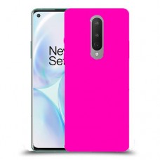 כיסוי בצבע  - ורוד לדגם : OnePlus 8 - מותג : סקרין מובייל