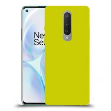 כיסוי בצבע  - צהוב לדגם : OnePlus 8 - מותג : סקרין מובייל