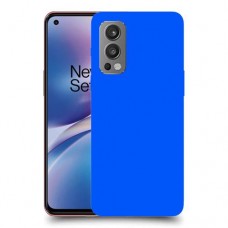 כיסוי בצבע  - כחול לדגם : OnePlus Nord 2 5G - מותג : סקרין מובייל