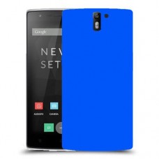 כיסוי בצבע  - כחול לדגם : OnePlus One - מותג : סקרין מובייל