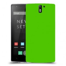כיסוי בצבע  - ירוק לדגם : OnePlus One - מותג : סקרין מובייל