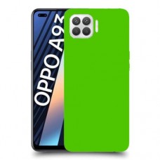 כיסוי בצבע  - ירוק לדגם : Oppo A93 - מותג : סקרין מובייל