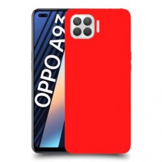 כיסוי בצבע  - אדום לדגם : Oppo A93 - מותג : סקרין מובייל