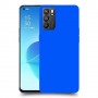 כיסוי בצבע  - כחול לדגם : Oppo Reno6 5G - מותג : סקרין מובייל