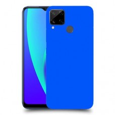 כיסוי בצבע  - כחול לדגם : Realme C15 - מותג : סקרין מובייל