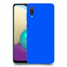 כיסוי בצבע  - כחול לדגם : Samsung Galaxy A02 - מותג : סקרין מובייל