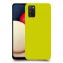 כיסוי בצבע  - צהוב לדגם : Samsung Galaxy A02s - מותג : סקרין מובייל