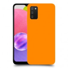 כיסוי בצבע  - כתום לדגם : Samsung Galaxy A03s - מותג : סקרין מובייל