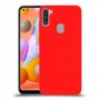כיסוי בצבע  - אדום לדגם : Samsung Galaxy A11 - מותג : סקרין מובייל