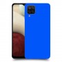 כיסוי בצבע  - כחול לדגם : Samsung Galaxy A12 - מותג : סקרין מובייל