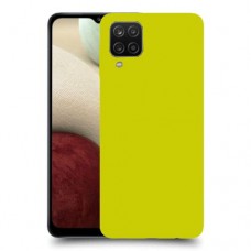 כיסוי בצבע  - צהוב לדגם : Samsung Galaxy A12 - מותג : סקרין מובייל