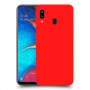 כיסוי בצבע  - אדום לדגם : Samsung Galaxy A20 - מותג : סקרין מובייל
