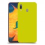 כיסוי בצבע  - צהוב לדגם : Samsung Galaxy A30 - מותג : סקרין מובייל