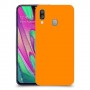כיסוי בצבע  - כתום לדגם : Samsung Galaxy A40 - מותג : סקרין מובייל