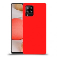 כיסוי בצבע  - אדום לדגם : Samsung Galaxy A42 5G - מותג : סקרין מובייל