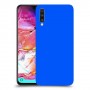 כיסוי בצבע  - כחול לדגם : Samsung Galaxy A70 - מותג : סקרין מובייל