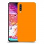 כיסוי בצבע  - כתום לדגם : Samsung Galaxy A70 - מותג : סקרין מובייל