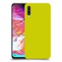 כיסוי בצבע  - צהוב לדגם : Samsung Galaxy A70 - מותג : סקרין מובייל