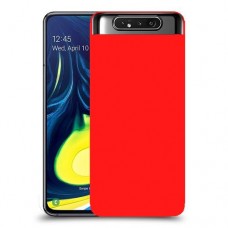 כיסוי בצבע  - אדום לדגם : Samsung Galaxy A80 - מותג : סקרין מובייל