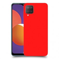 כיסוי בצבע  - אדום לדגם : Samsung Galaxy M12 - מותג : סקרין מובייל