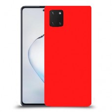 כיסוי בצבע  - אדום לדגם : Samsung Galaxy Note10 Lite - מותג : סקרין מובייל
