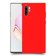 כיסוי בצבע  - אדום לדגם : Samsung Galaxy Note10+ - מותג : סקרין מובייל