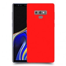 כיסוי בצבע  - אדום לדגם : Samsung Galaxy Note9 - מותג : סקרין מובייל