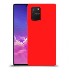 כיסוי בצבע  - אדום לדגם : Samsung Galaxy S10 Lite - מותג : סקרין מובייל