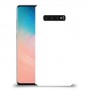 כיסוי בצבע  - לבן לדגם : Samsung Galaxy S10 - מותג : סקרין מובייל