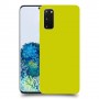 כיסוי בצבע  - צהוב לדגם : Samsung Galaxy S20 5G - מותג : סקרין מובייל